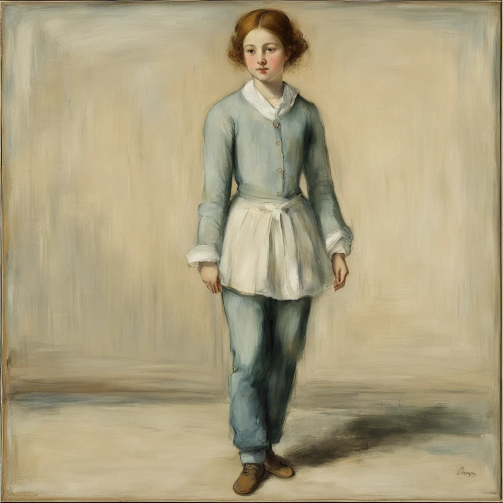 casual outfit by Edgar Degas
