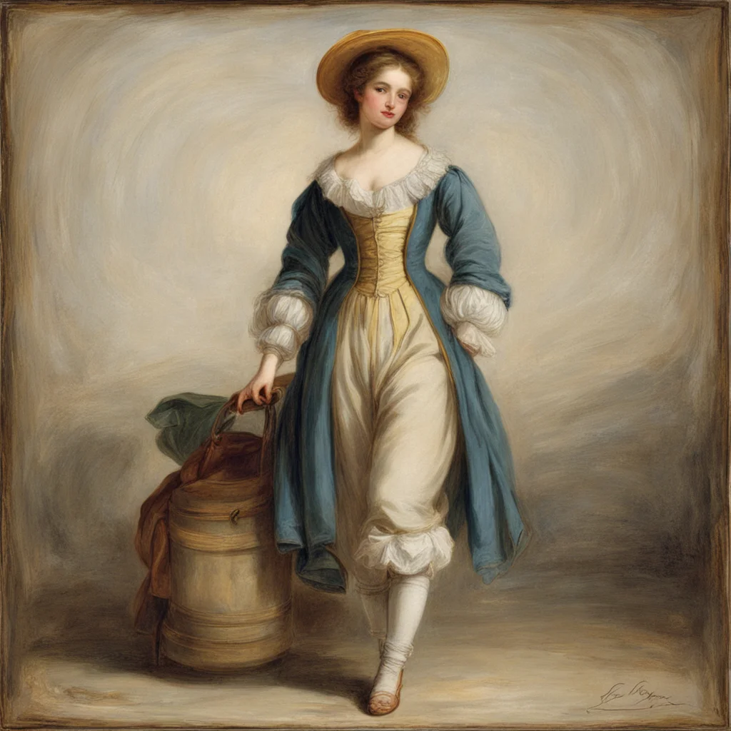 casual outfit by Elizabeth Vigee Le Brun