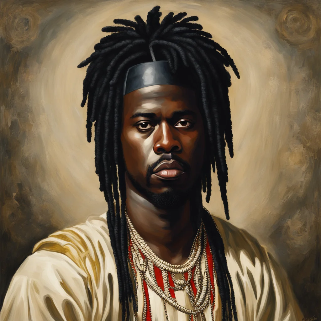 chief keef as a michaelango style painting in the sixteen chapel