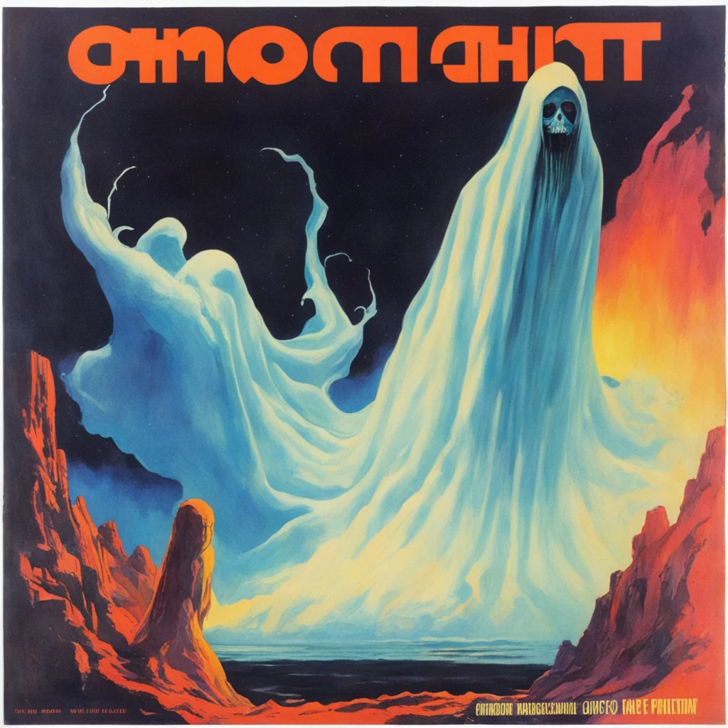 chromatic ghost pulp art fantasy magazine circa 1978 ar 1117