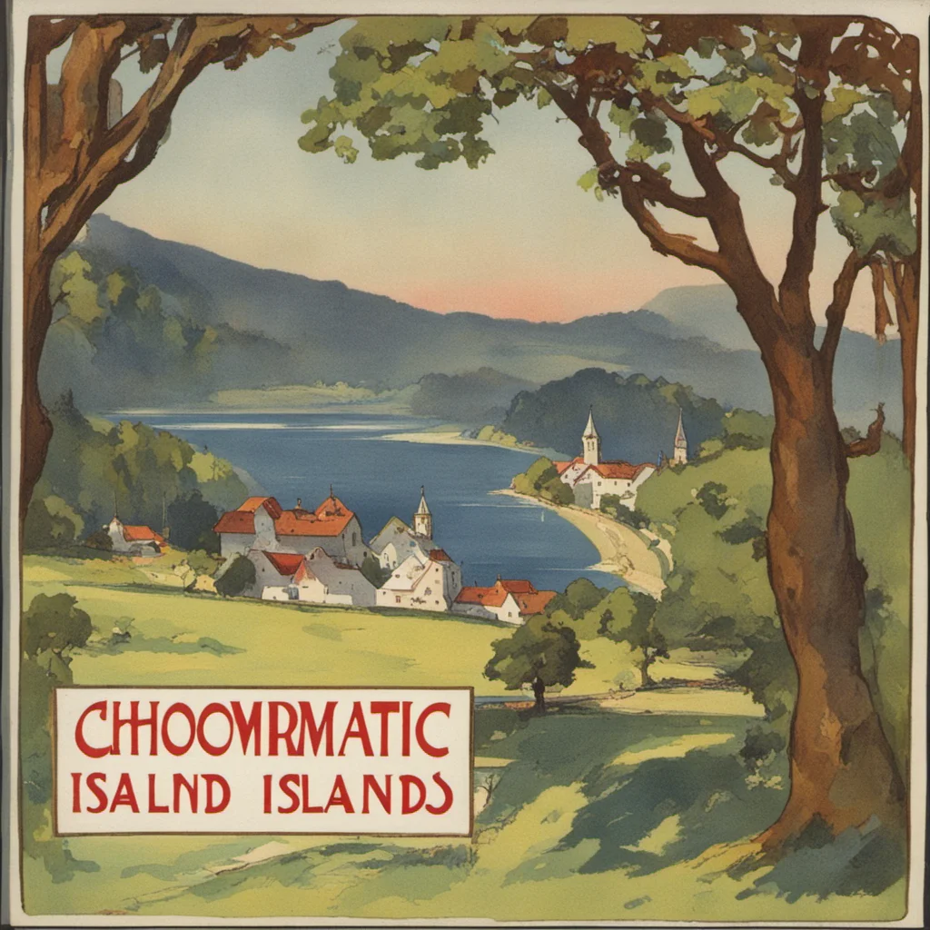 chromatic island album chocolats german illustration circa 1920 ar 1117
