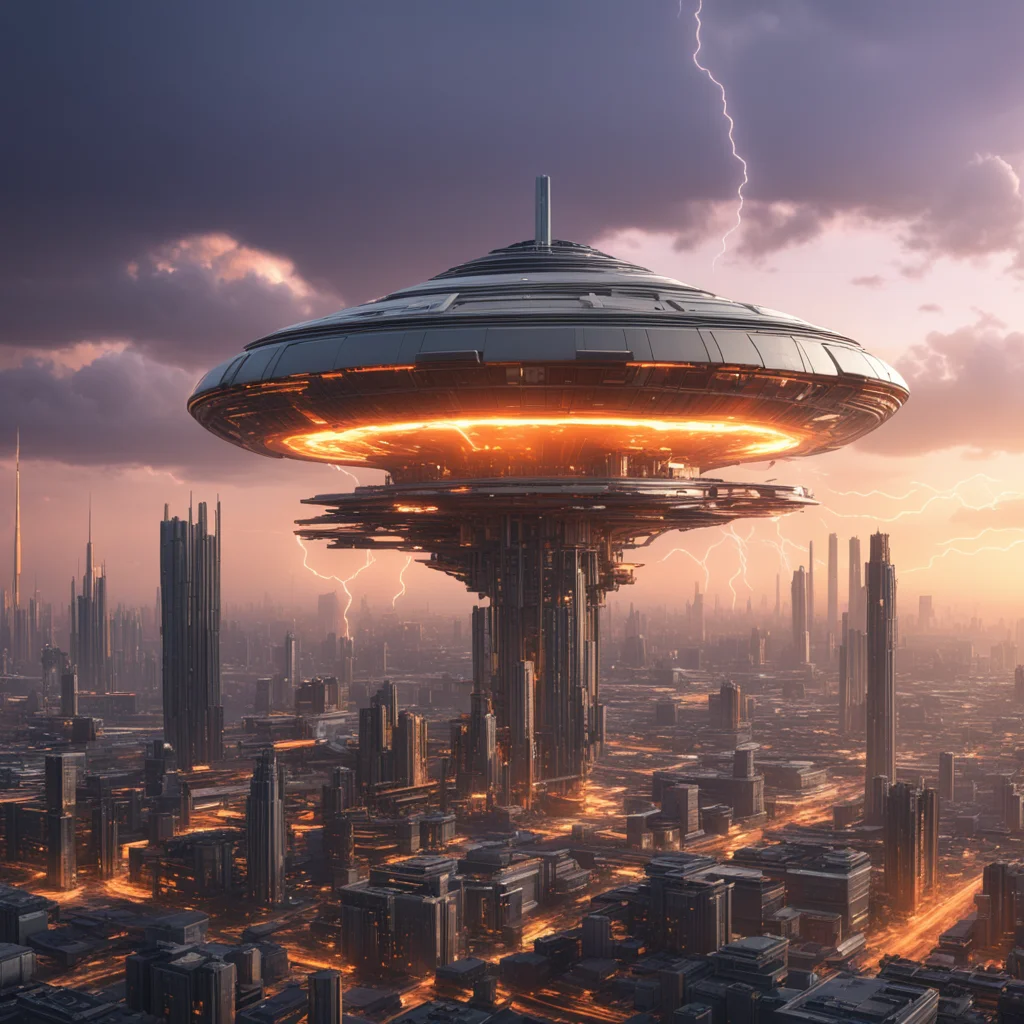 city metropolis procedural generation dystopian world close proximity multiple levels futuristic volumentric lightning s