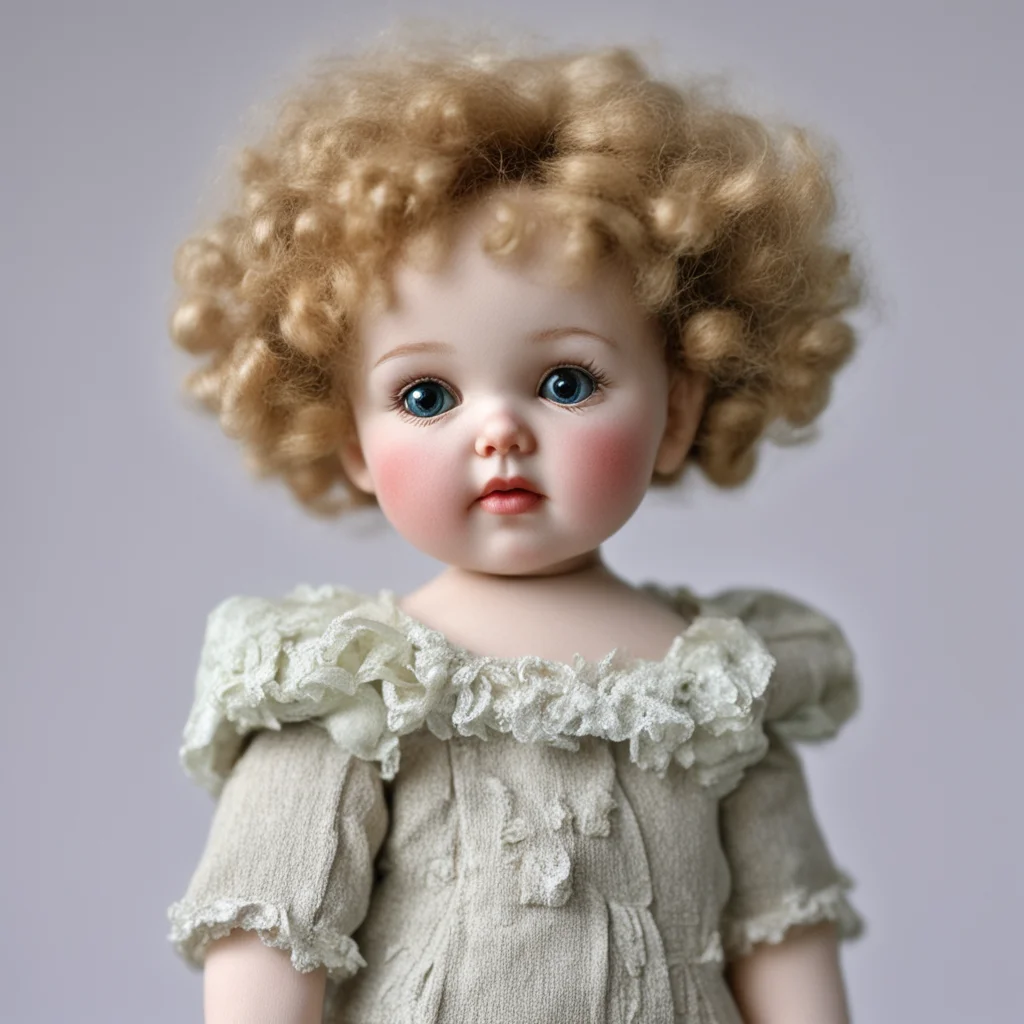 cloth doll beautiful hyper realism