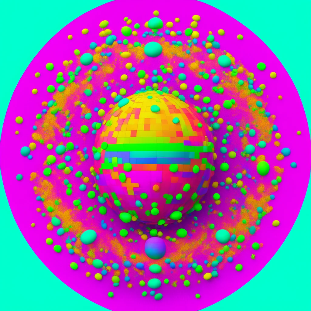 cursed sphere of tacks1 vector art03 digital flat Miyazaki Monet hd 8k03 D&D04 rule of thirds symmetrical palette center