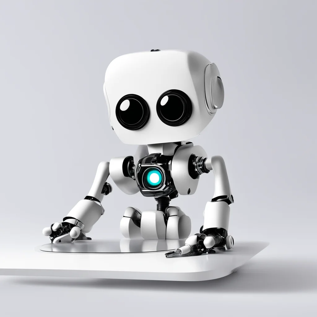 cute friendly robotic desk companion technology by DAYTONER