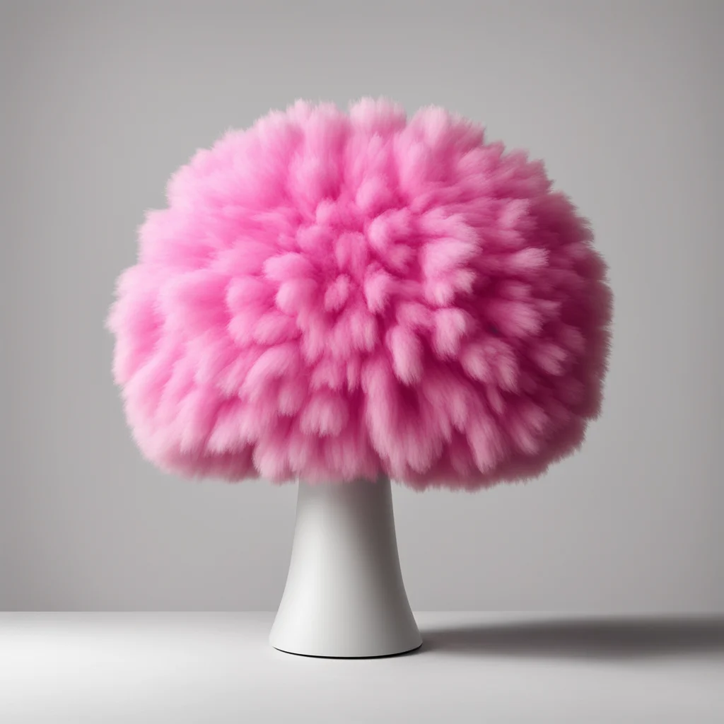 dieter rams designed cotton candy fluffy textured lamp growth industrial design —ar 64