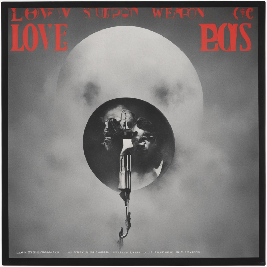 drew stuzin love weapon 1975 album cover