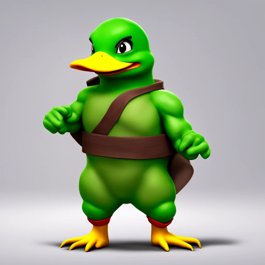 duck as ninja turtle