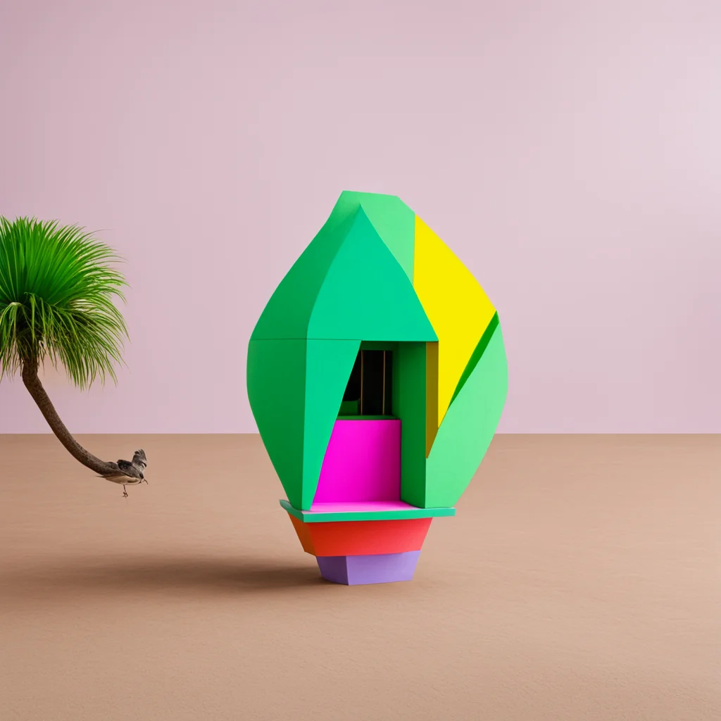 dune cinematograpny yinka ilori designed birdhouse pops of color minimal concrete interior ar 64