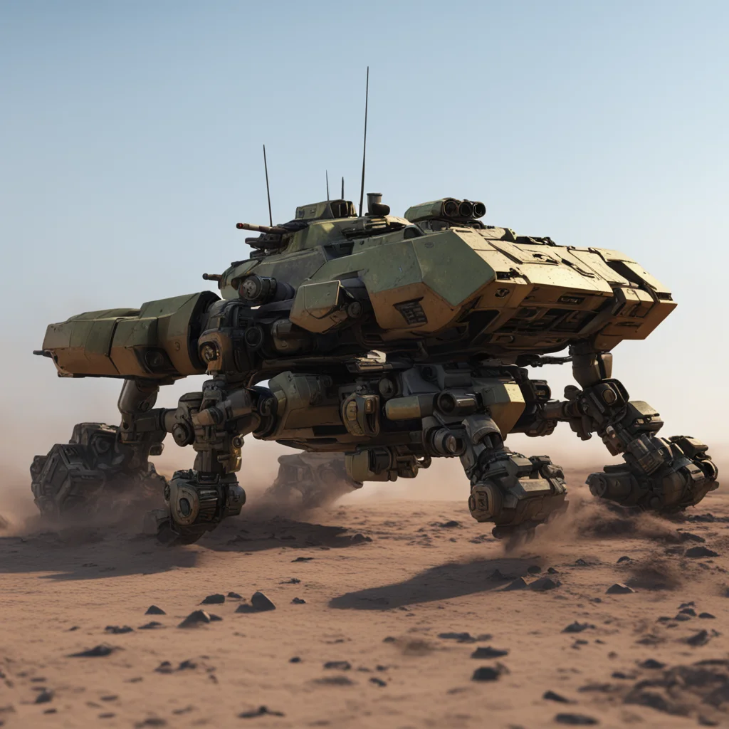 epic battle mecha robots tanks artillery jeeps ultra realistic Vitaly Bulgarov DAYTONER octane render ar 32