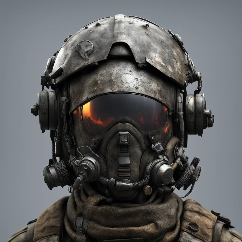 fighter pilot helmet post apocalyptic cyberpunk ultra realistic octane render 8K