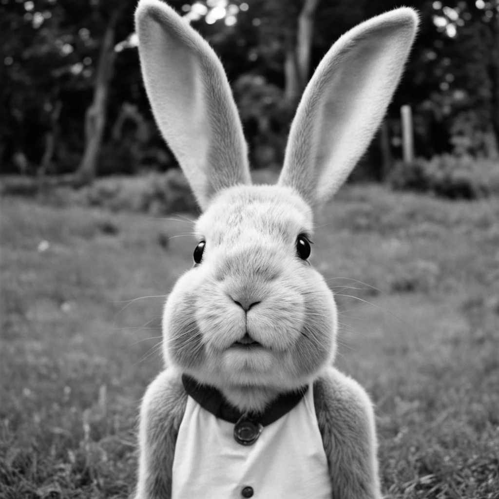 frank the bunny donnie darko 1900s photograph