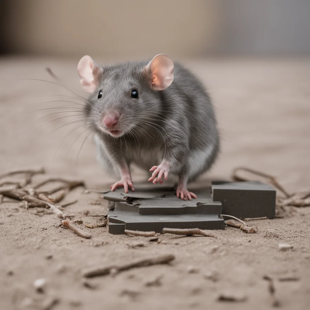 fresh mister Rat touches two traps