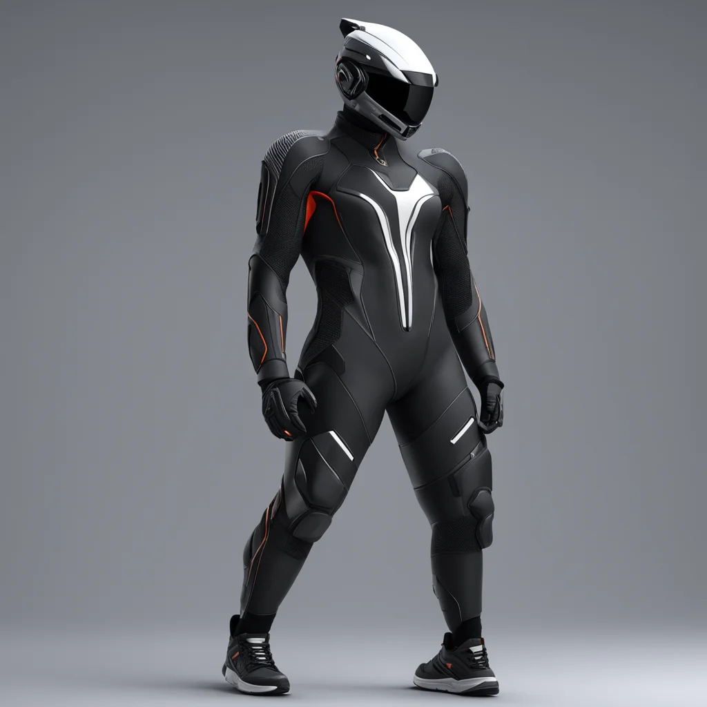 futuristic sportswear design high definition octane render nylon