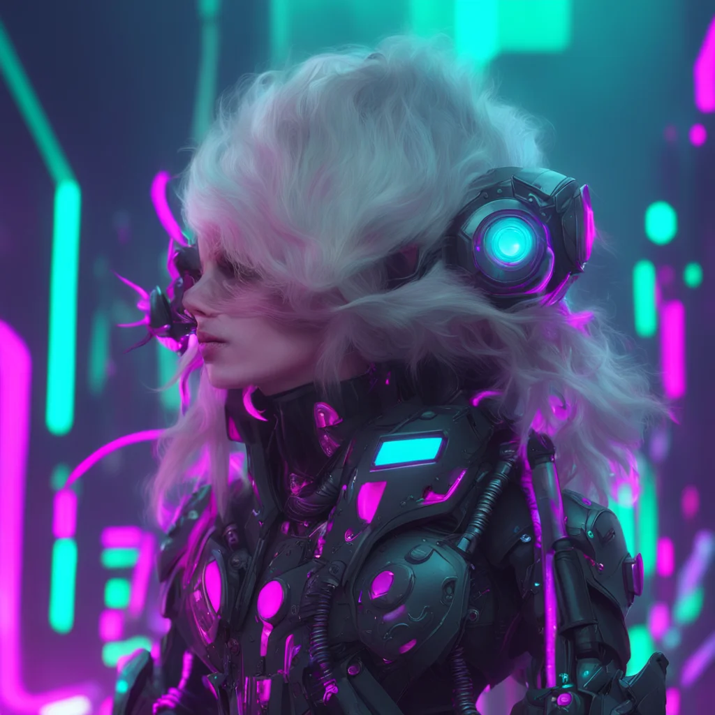 futuristic super cute monster kawaii creature cyberpunk character shapeshifter dramatic lighting complementary colours b