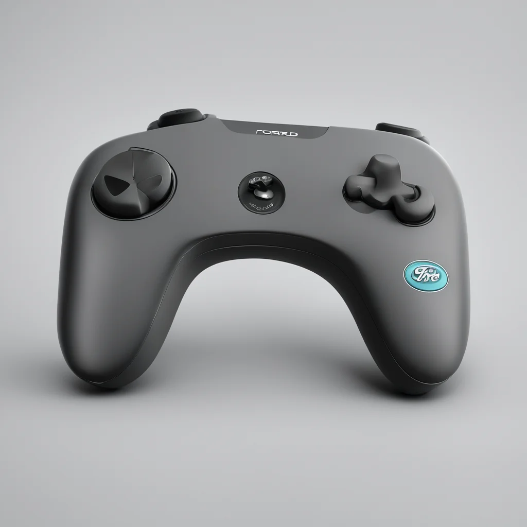 game controller designed by Ford Mustang industrial design cinema4d render