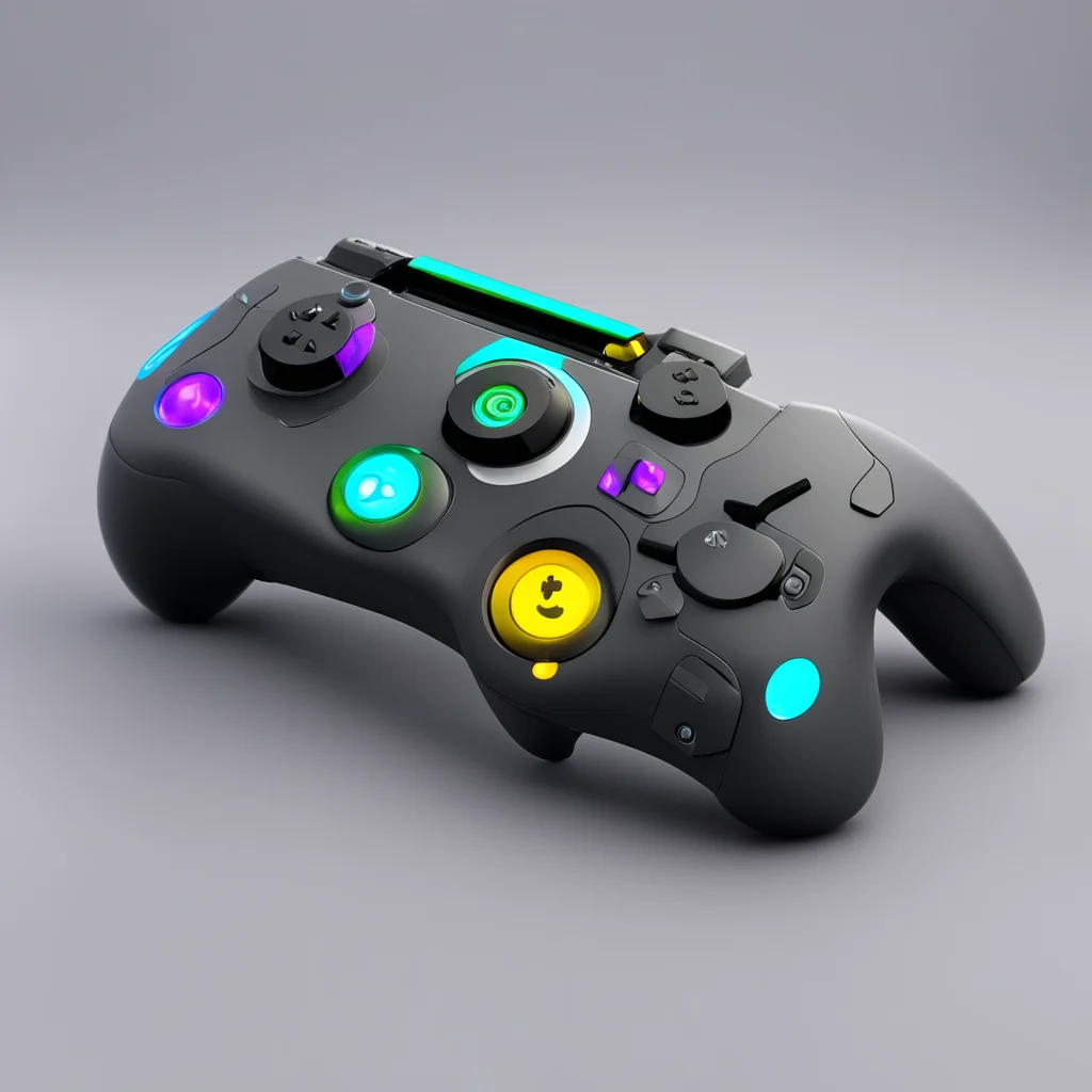 game controller designed by Fortnite and World of Warcraft gaming device by Overwatch trending on artstation cinema4d re