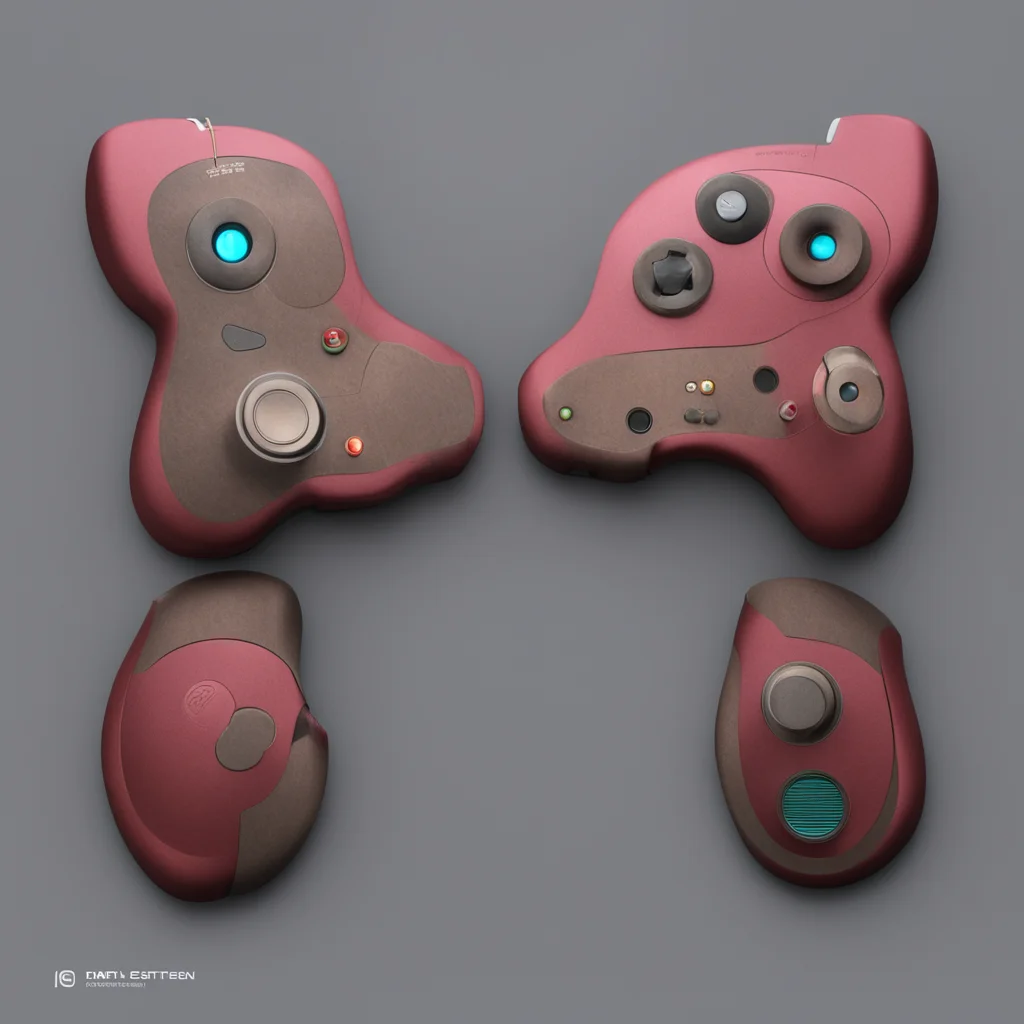 game controller designed by ironman industrial design trending on artstationtest