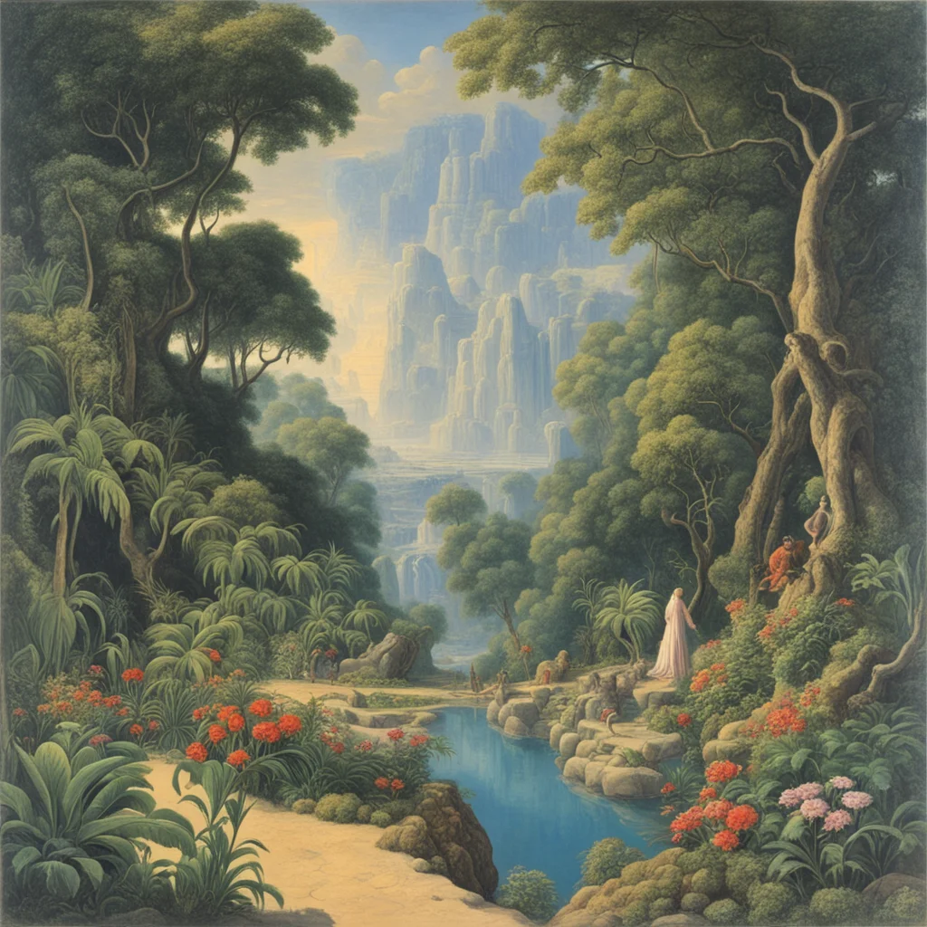 garden of Eden by Karel Thole ar 32