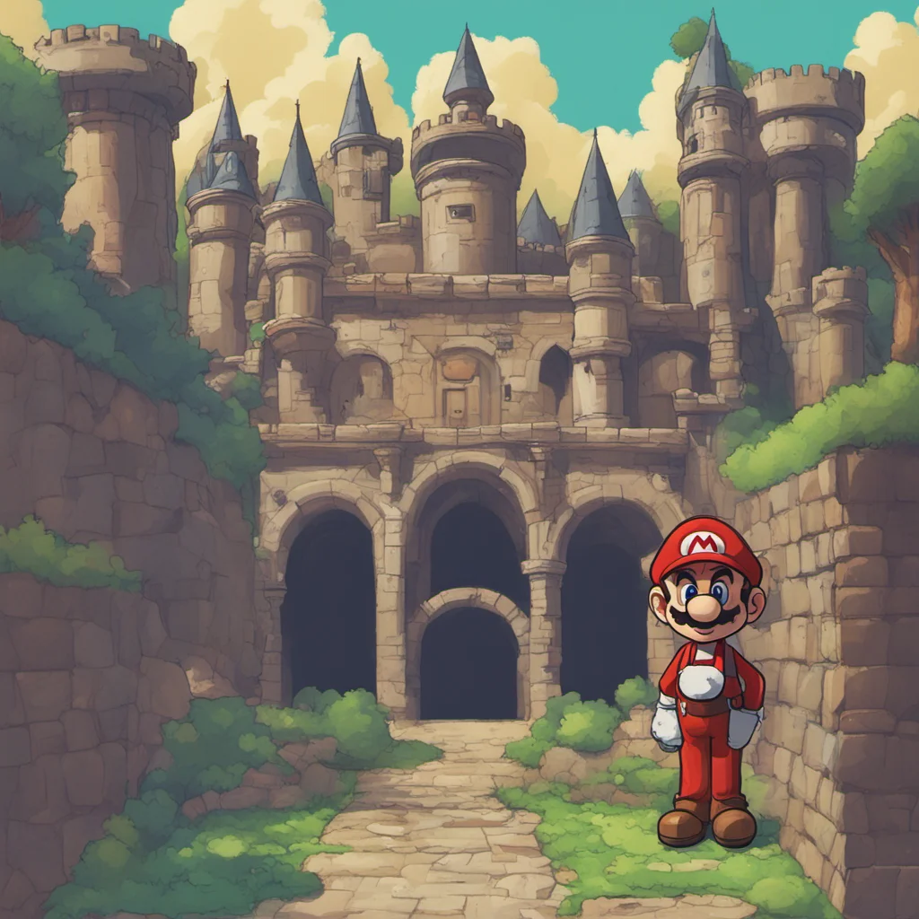 gibli anime mario 2d castle screenshot