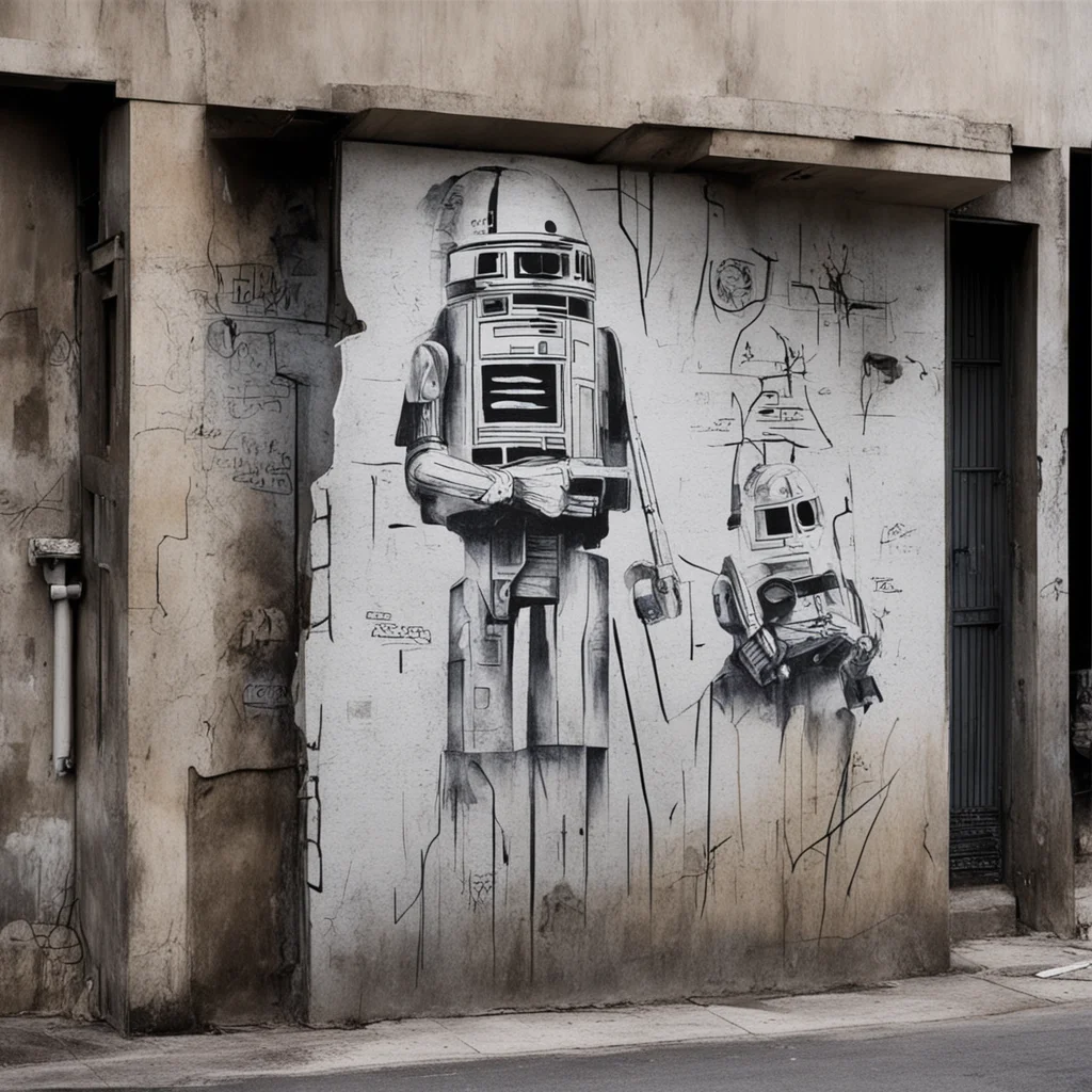 grafitti from the Star Wars universe