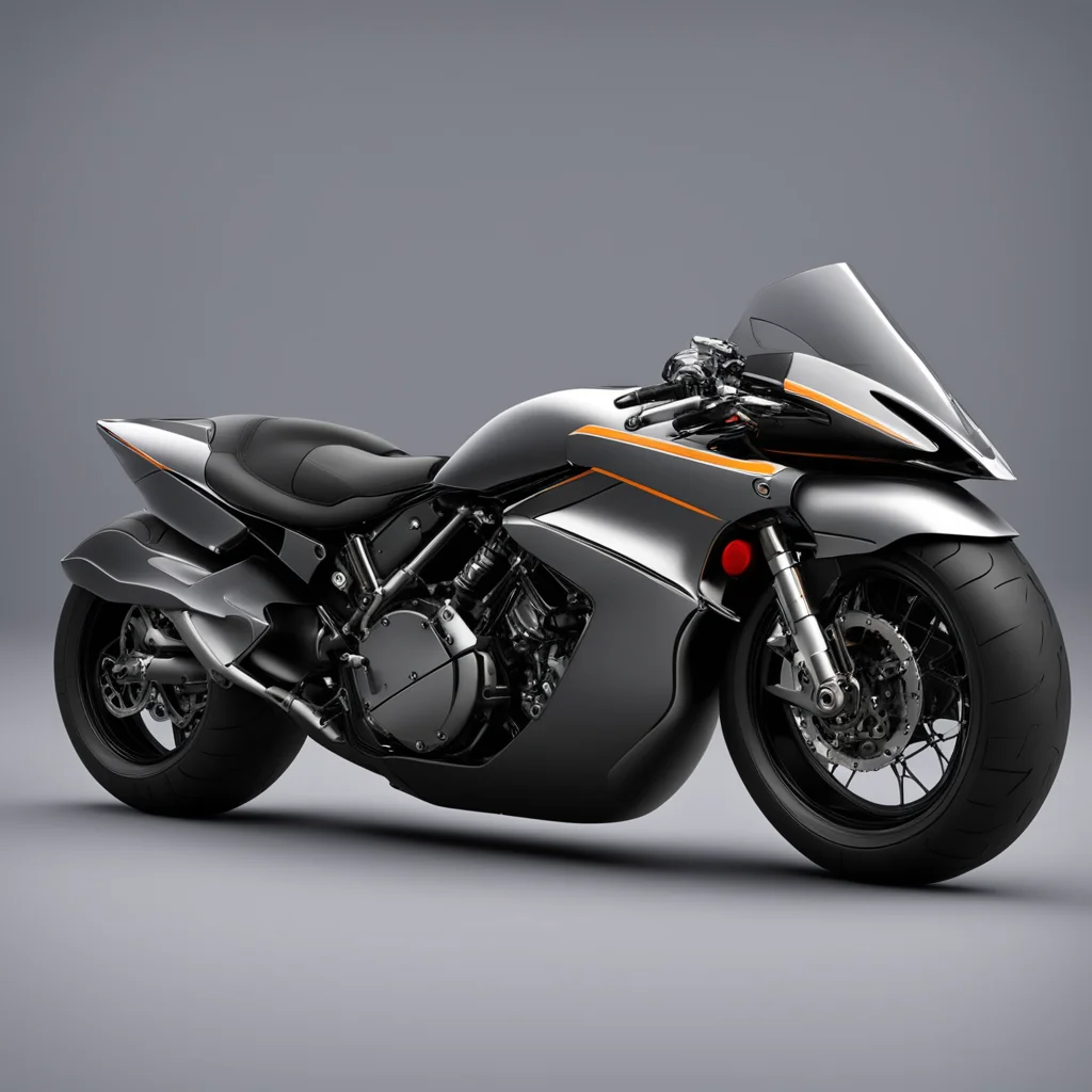heavy motorcycle 4k Domineering speed wings streamlined appearance technology engine turbocharged advanced sense