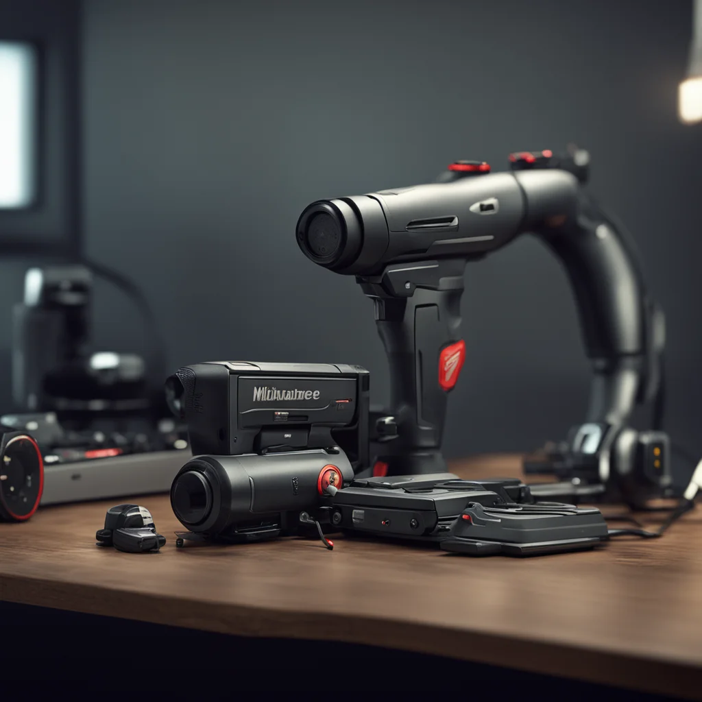 high end gaming computer streamer Milwaukee 18V drill photograph by Annie Leibovitz13 HD 8K rendered in octane