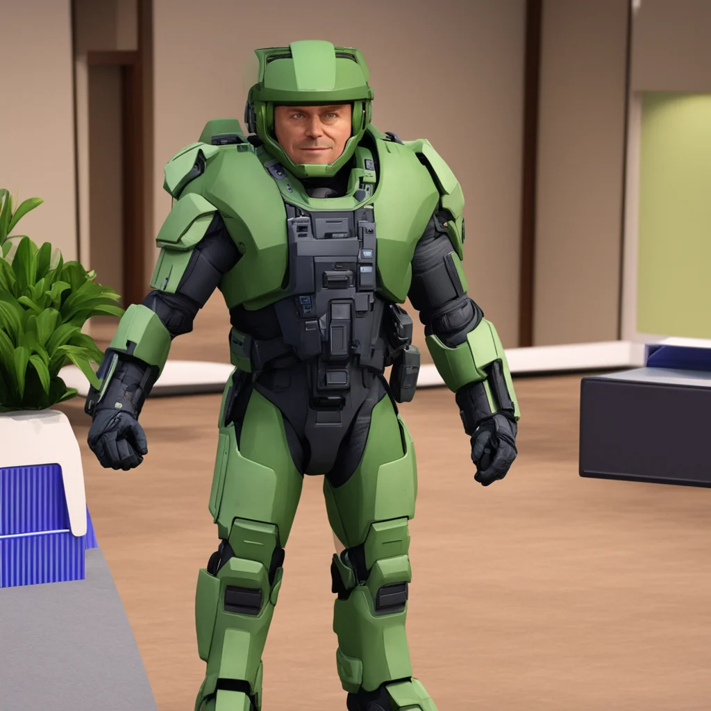 informal master chief appearance on the ellen show
