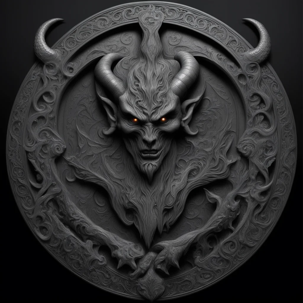 intricate black onyx carving3 rune writing1 demonic beings4 clay sculpt of diablo4 photoreal carvings inspired by diablo45beautiful sculpt2 etched