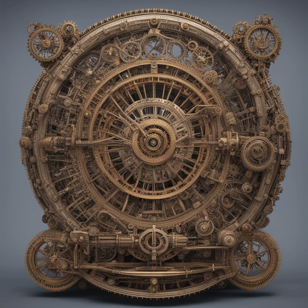 intricate machine 1800s hyper engineering steampunk style photorealistic