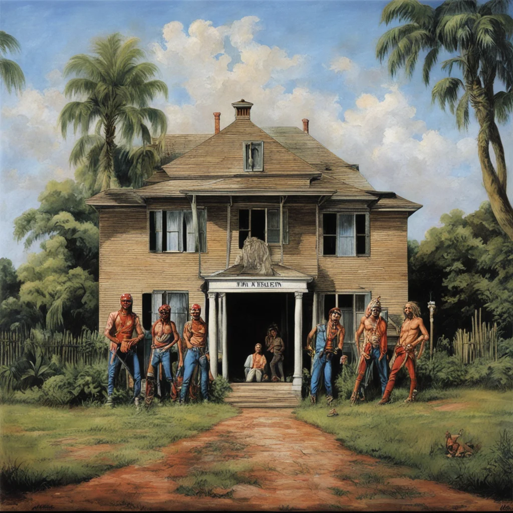iron maiden album cover southern plantation
