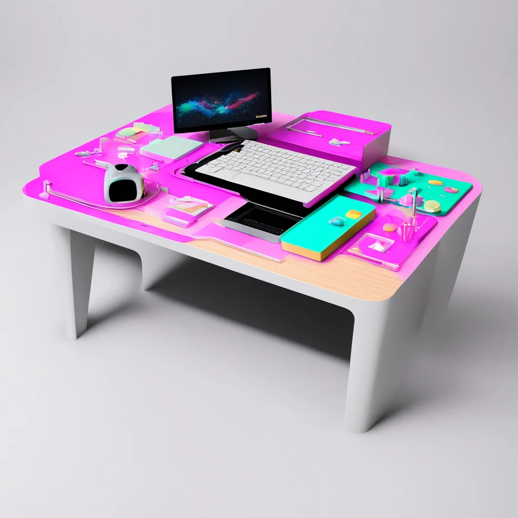 japanese style gaming table computer device kawaii contemporary style industrial design
