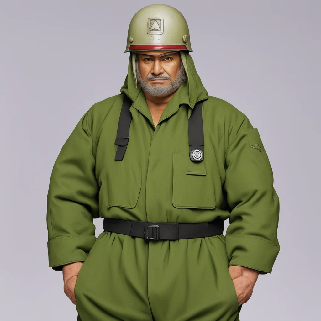 jiraiya wearing soviet ww2 tanker coveralls tanker tanker helmet