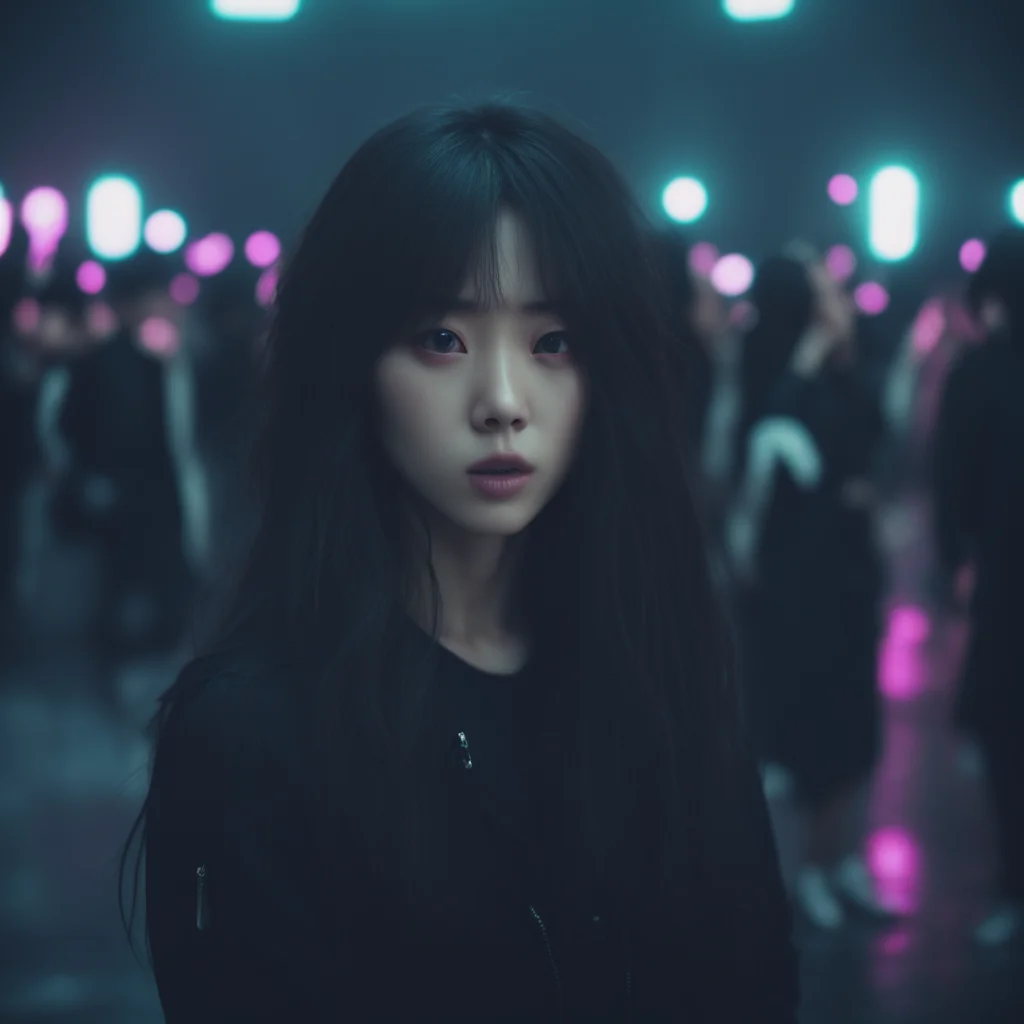 kpop music video scene dark realistic photography cinematic 4k