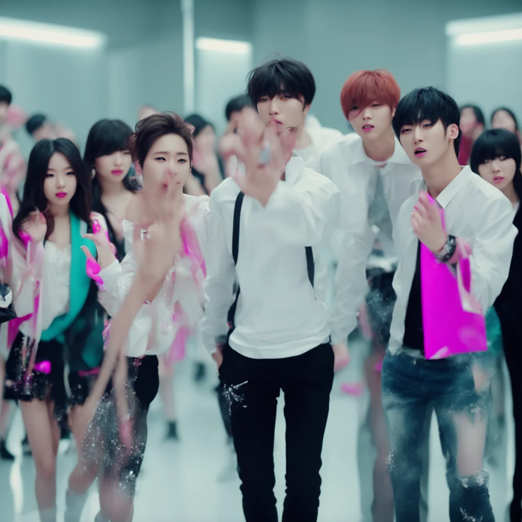 kpop music video scene
