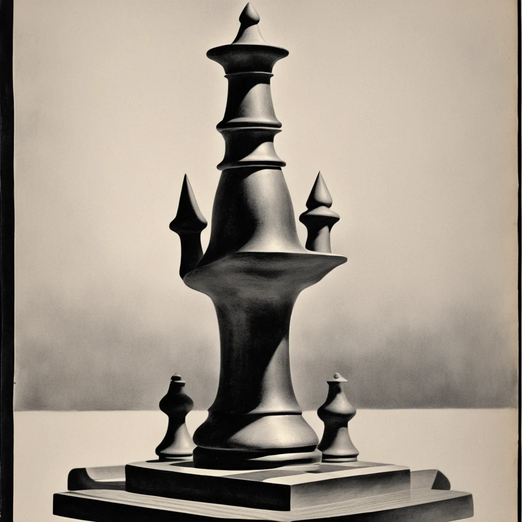 majestic chess piece artifact epic pulp art fantasy magazine circa 1968 ar 1117
