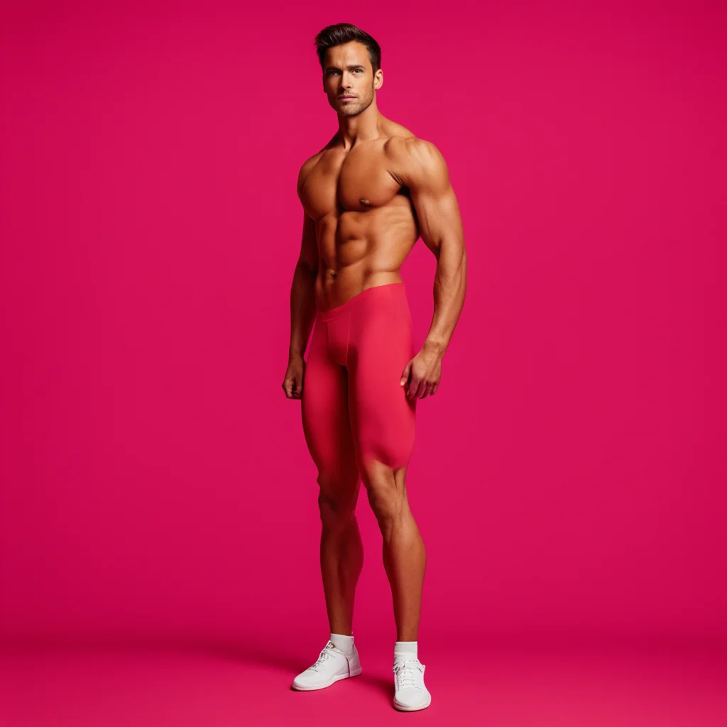 male 10000 full body 10000 athletic body10000 perfect human figure10000 red backdrop10000ar 23 stop 80