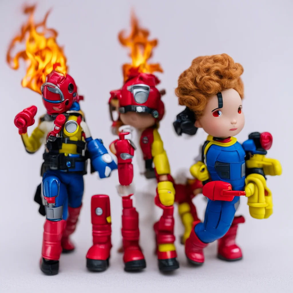 marvel dolls fire fighting