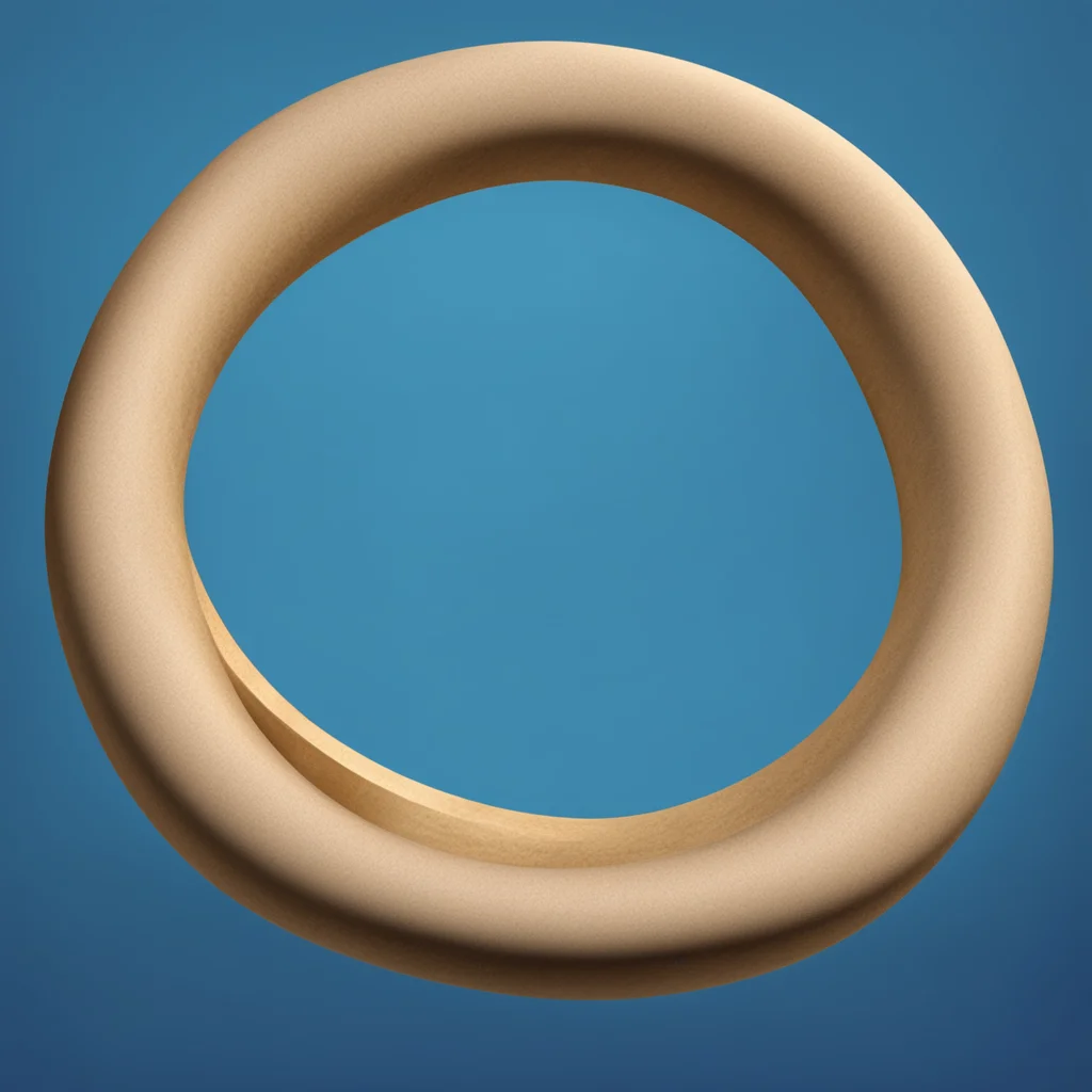 mobius strip depicted as world