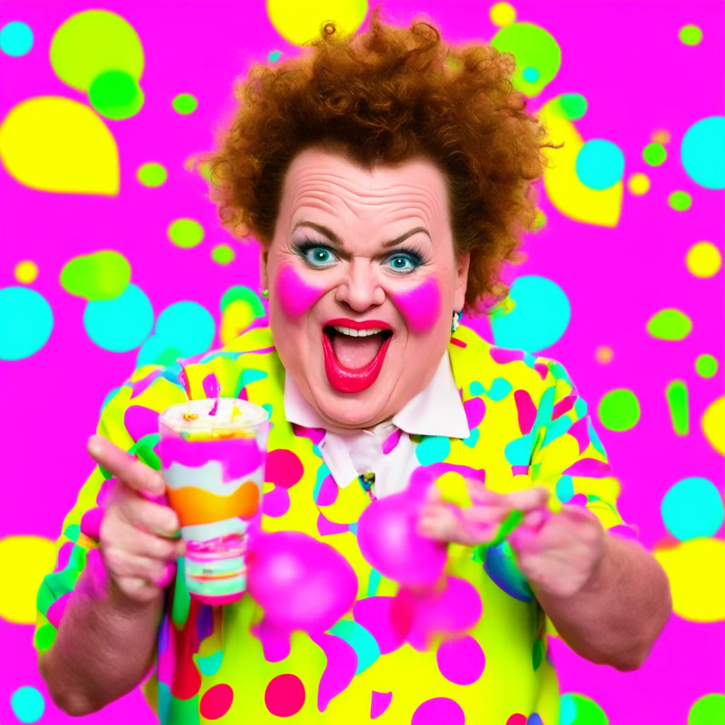 mr tumble singing milkshake by kelis pop art