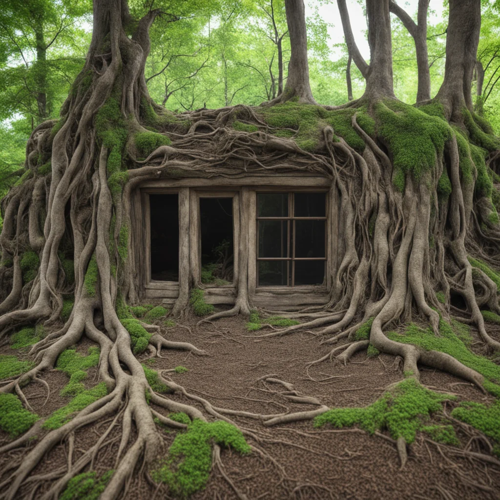 nature landscape root system house windows opening h 1080 w 1920