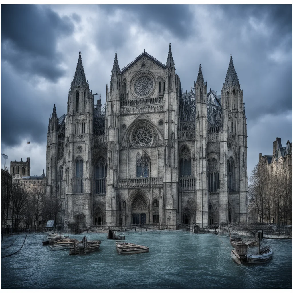 notre dame post apocalyptic rules of third storm blue tint flood