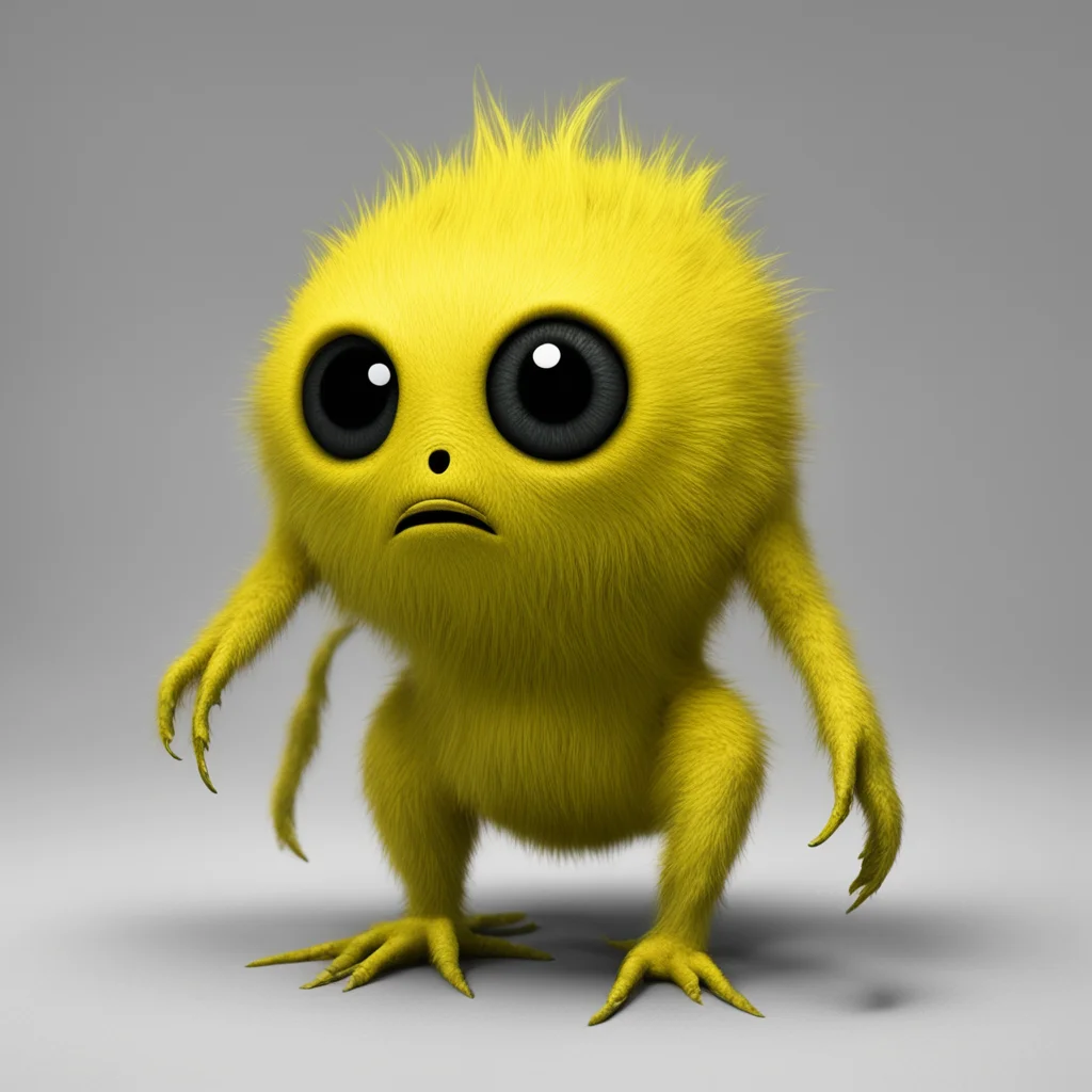 one eyed yellow creature