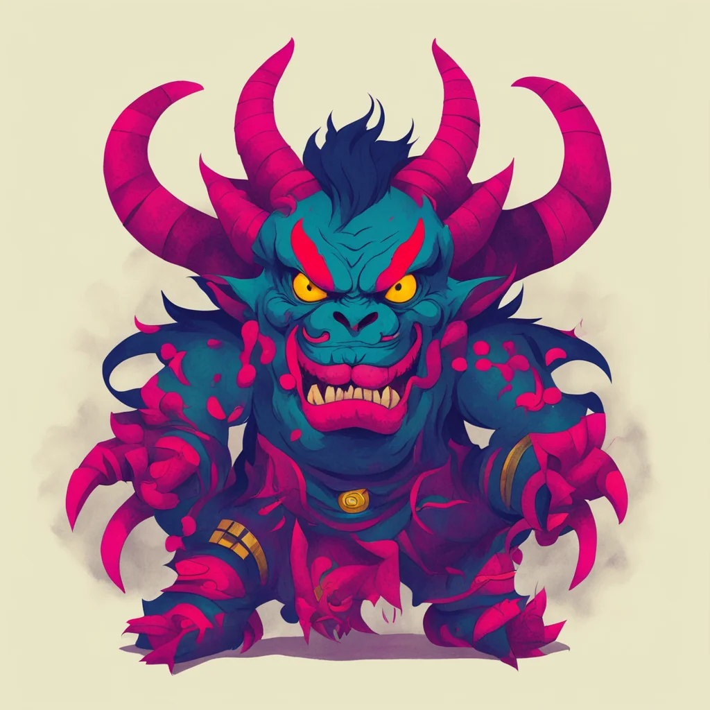 oni by	Childrens Book style