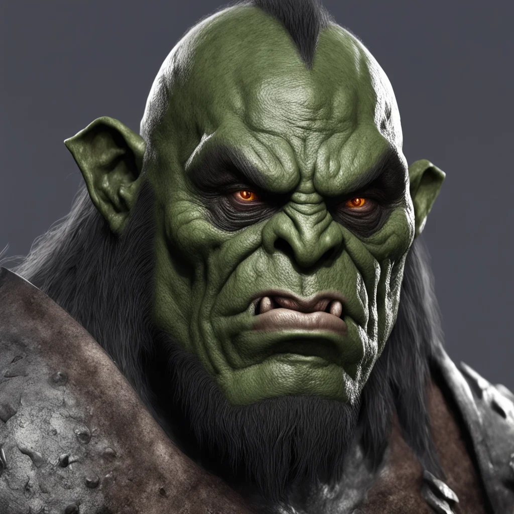 orc uruk hai warrior portrait in the style of lord of the rings alan lee art style warhammer ugly non symmetrical portra