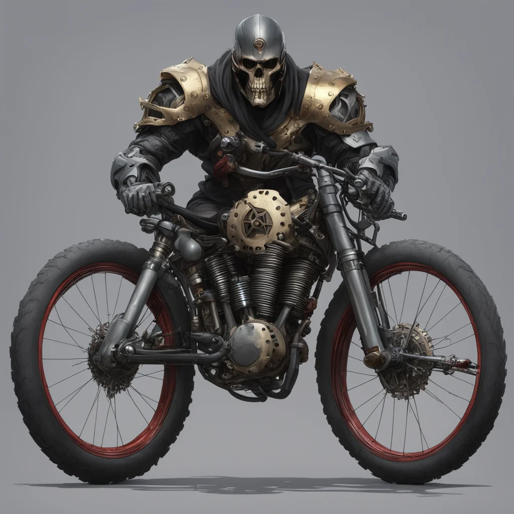 overlord of bicycles with gears border artgerm wlop cgsociety 8k resolution detailed octane