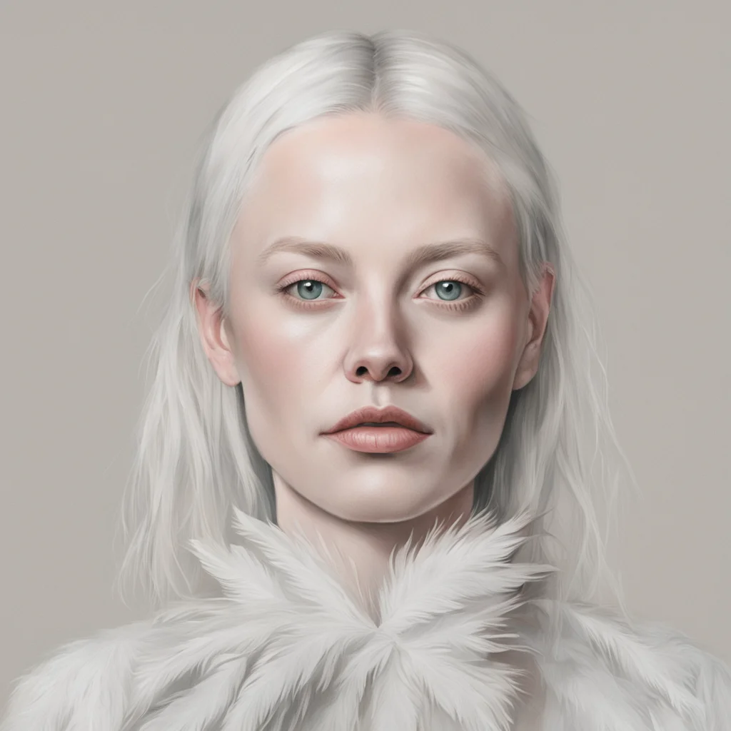 painted portrait of Phoebe Bridgers skin made of feathers