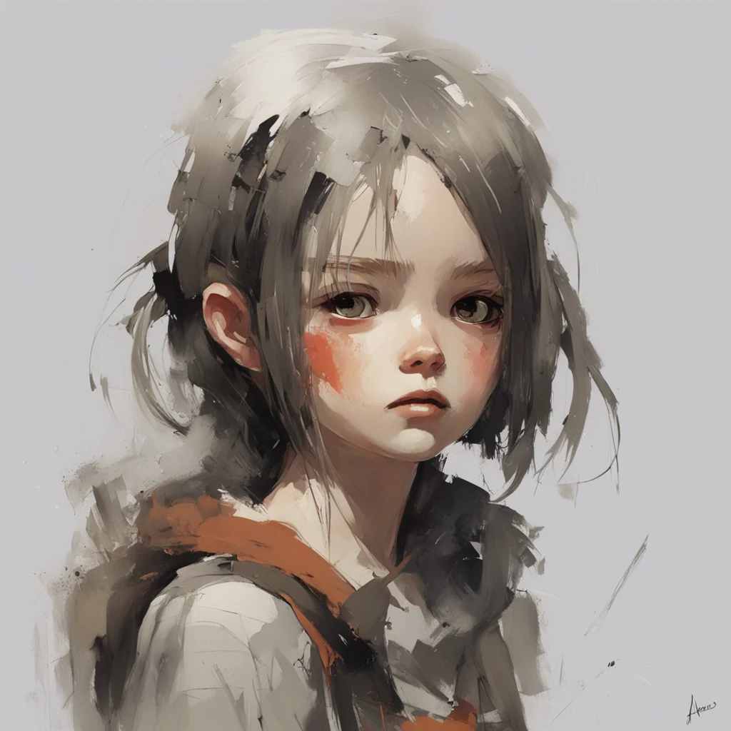 painting of a cute girl by ashley wood character detailed artstation ar 23 stop 80