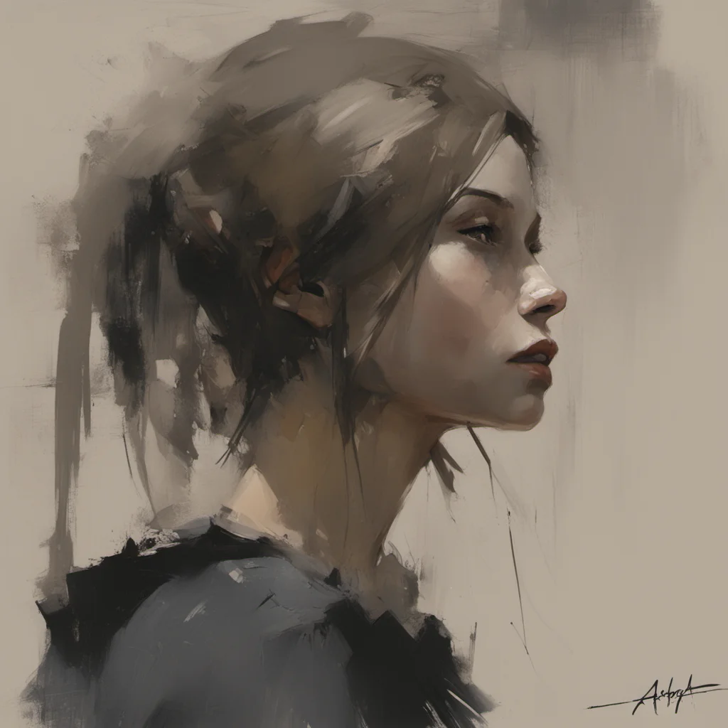painting of a girl by ashley wood artstation ar 23