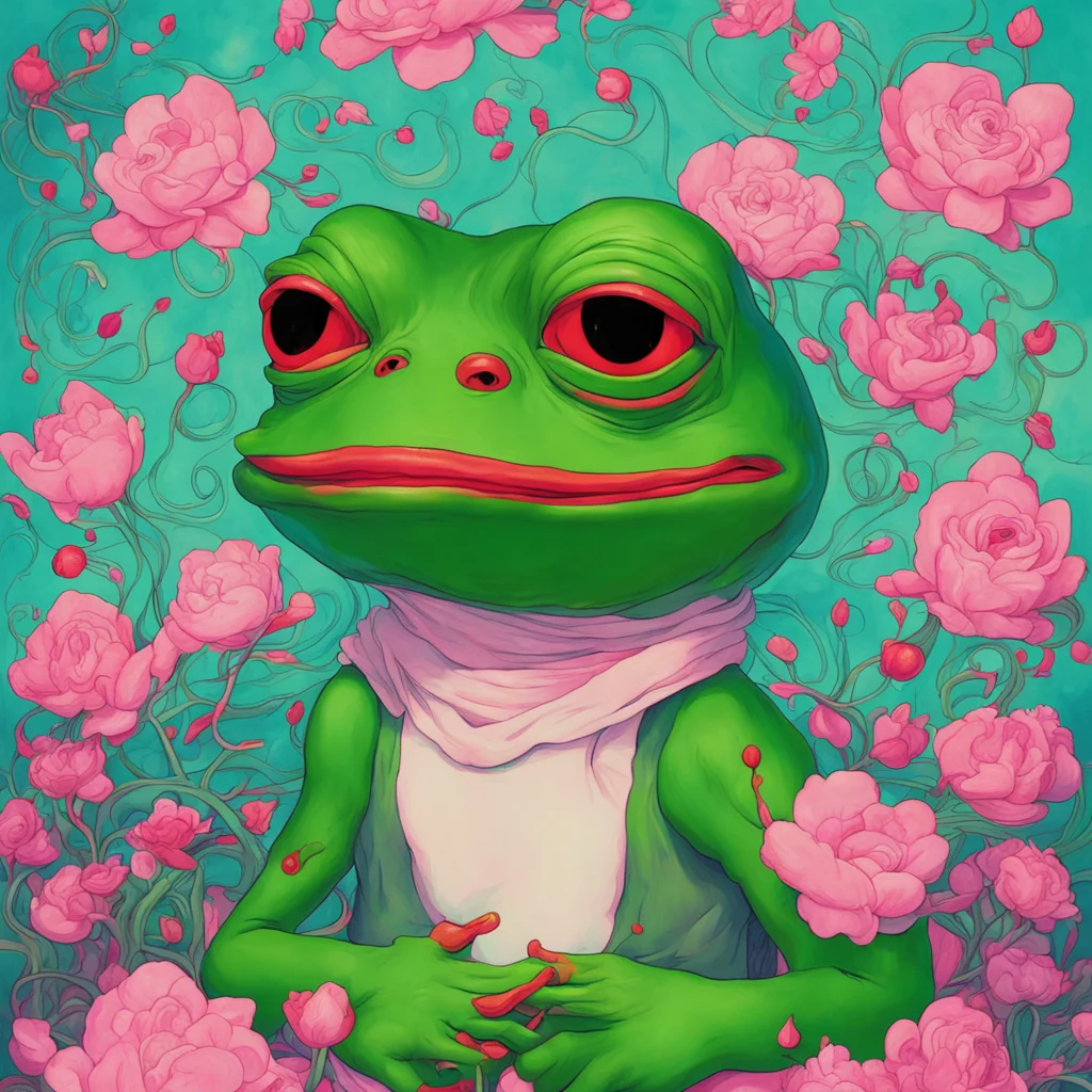 pepe the frog james jean art style